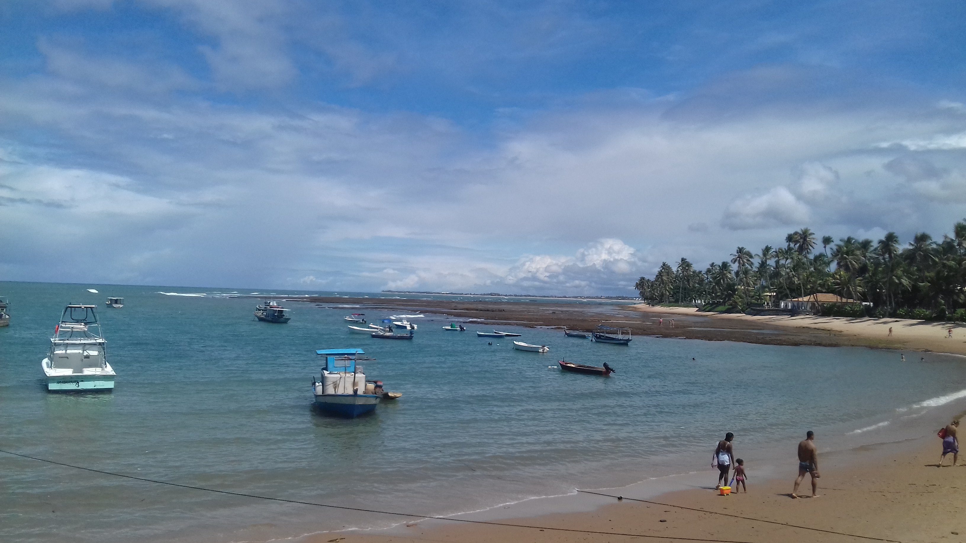 Praia do Forte na Bahia