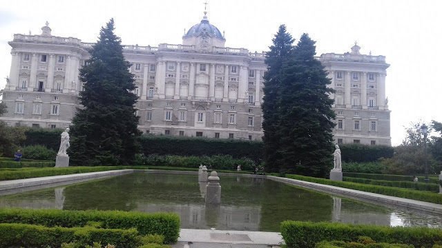 Jardines de Sabatines em Madrid