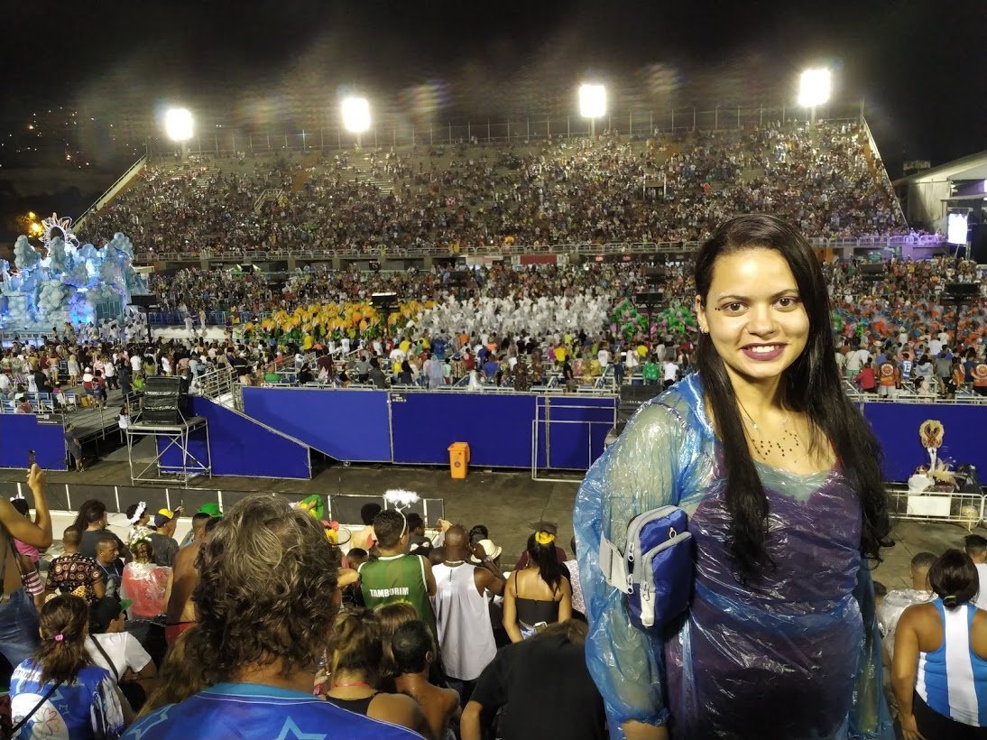 Carnaval no Rio: Desfile das escolas de samba na Sapucaí