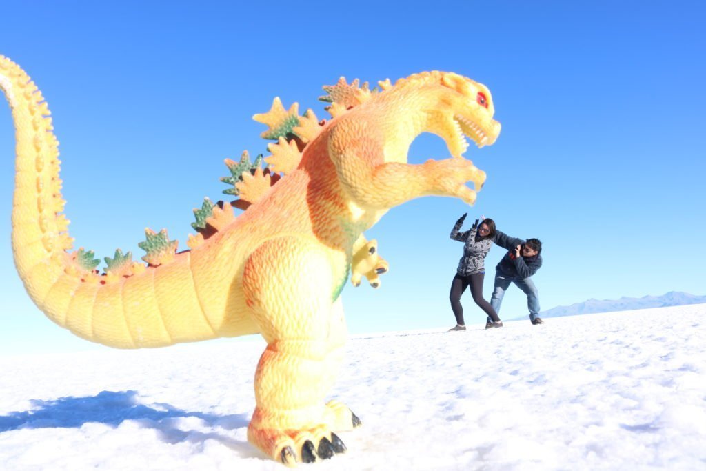 Salar de Uyuni na Bolívia