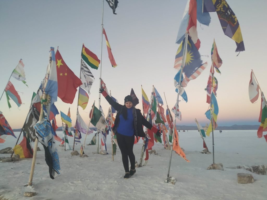 Salar de Uyuni na Bolívia