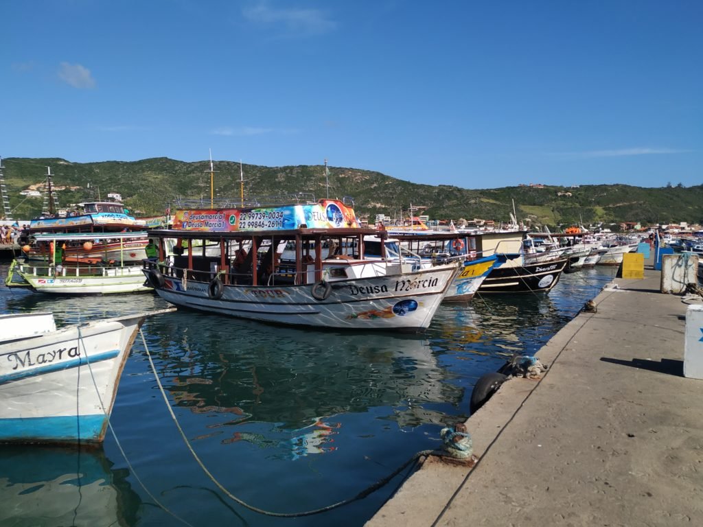 Passeio de barco em Arraial do Cabo