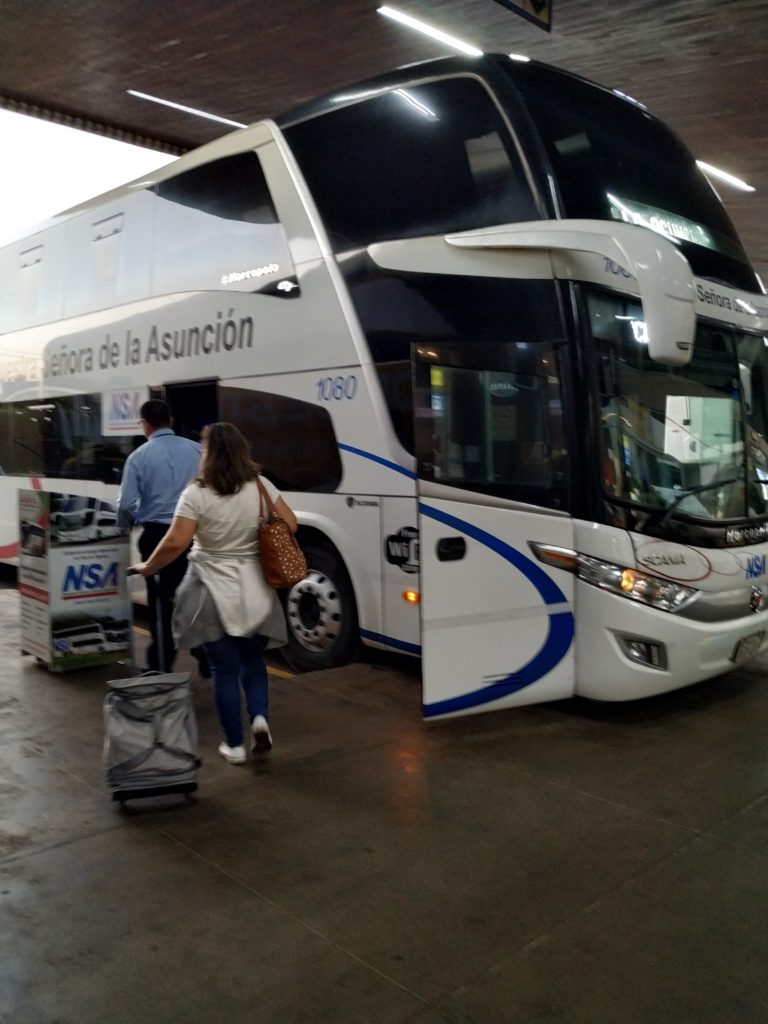 Ônibus de Foz do Iguaçu para Assunção