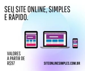 Seu site online, simples e rápido