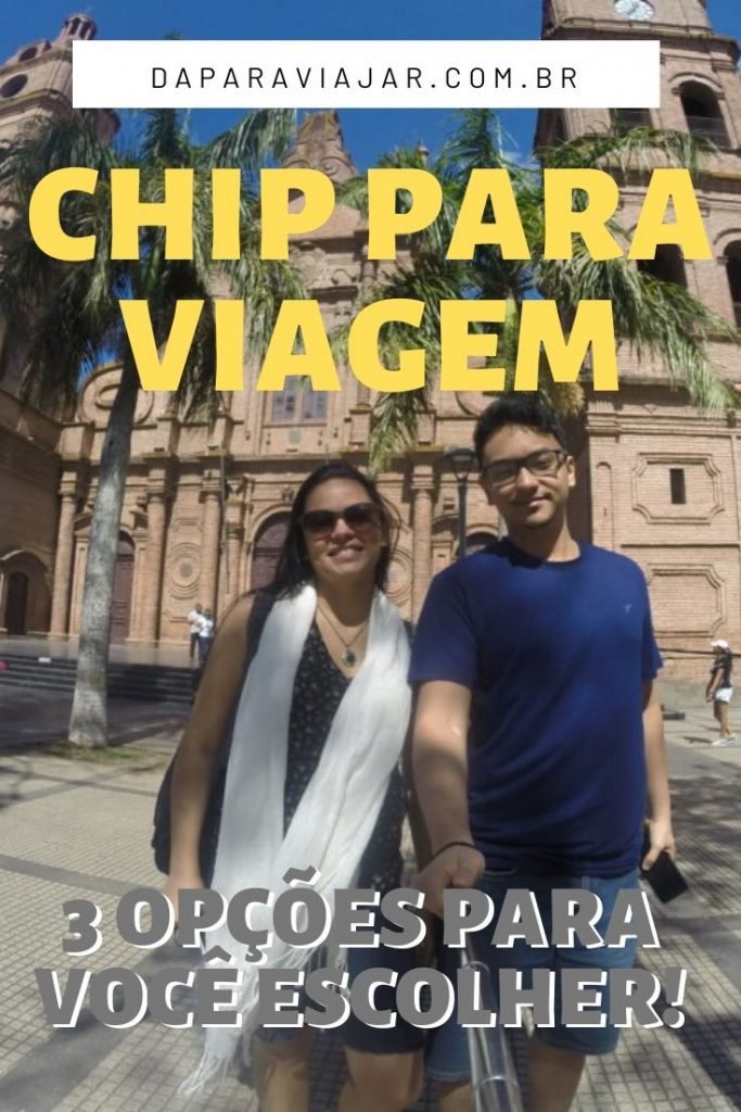 Chip de internet para viagem