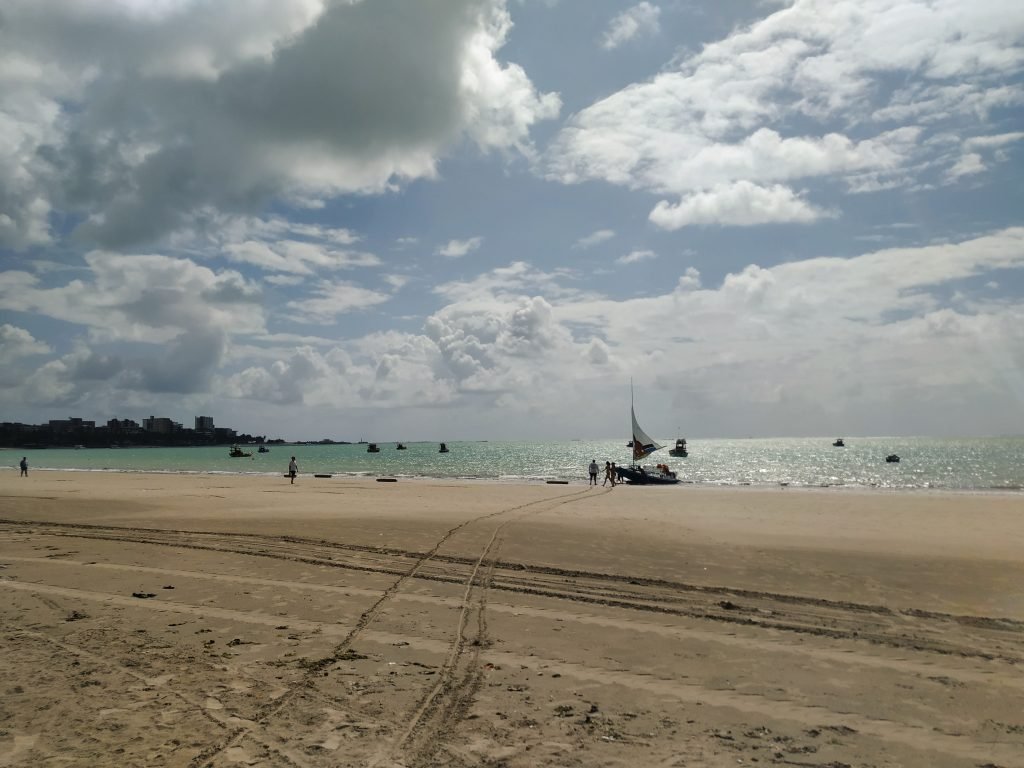 Praia de Pajuçara em Maceió