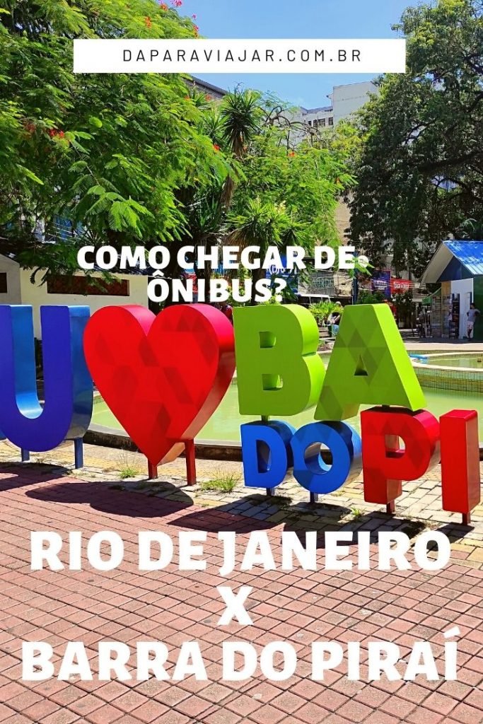 Rio de Janeiro para Barra do Piraí de ônibus! - Salve no Pinterest!