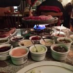 Sequencia de fondue para comer em Gramado