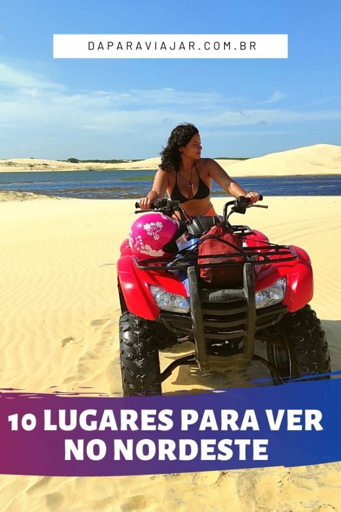 10 destinos pra viajar para o nordeste - Salve no Pinterest!