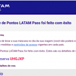 Como comprar passagem com milhas na latam