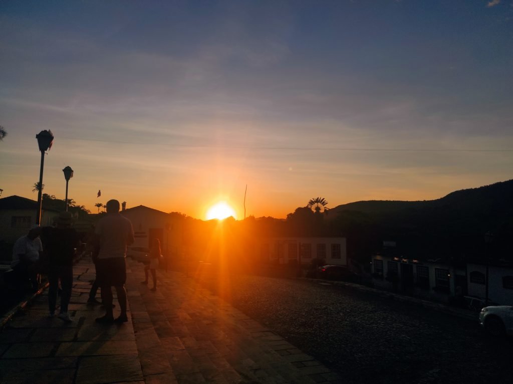 O que fazer em Pirenópolis de graça: O lindo pôr do sol