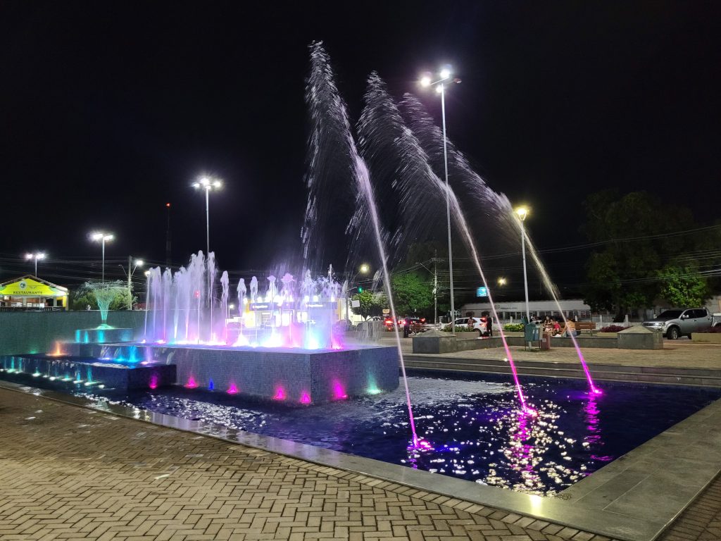 Praça das Águas em Boa Vista