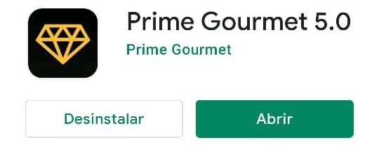 Aplicativo Prime Gourmet 5.0